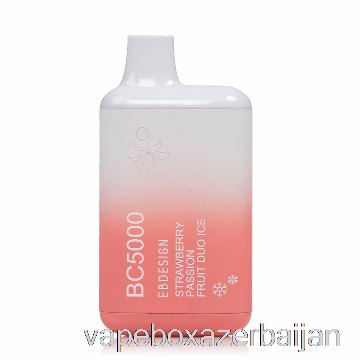 E-Juice Vape BC5000 Disposable Strawberry Passion Fruit Duo Ice